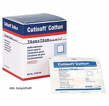 Cutisoft® Cotton Kompressen steril und unsteril