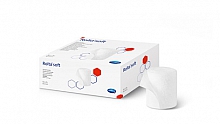 Rolta® soft Synthetik-Wattebinde weiß 3mx6cm, Packung mit 6 Stück
