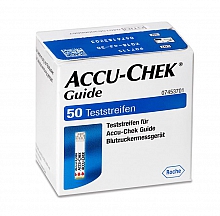 Accu-Chek® Guide; Blutz.teststreifen Packung mit 50 Teststreifen
