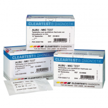 Cleartest Albu-Mic 30 Teststreifen Micro-Albumintest