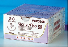 VICRYL PLUS VIOL GEFL VCP317H SH PLUS USP2-0; 70cm; Pack. a 36 Stk.