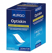 Optiskin® Wundverband steril transparent m. Wundkissen 53x70mm; AP a 50 Stück