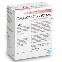CoaguChek XS PT Teststreifen Packung a 48 STück