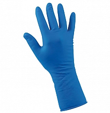 Soft-Hand Latexhandschuh Hi-Risk, blau Gr. klein, puderfr. Pack. mit 50 Stück