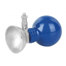 Brustwand-Saugelektrode Economy, 30mm mit blauem Gummi-Saugball