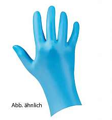 Sensicare ICE Nitril Handschuh blau Gr. L, unsteril, Packung 200 Stück